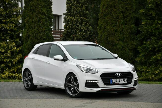 Hyundai i30 1.6Turbo(186KM)*Xenon*Led*Navi*Kamera*Skóry*Grzana Kierow.*Alu18"ASO