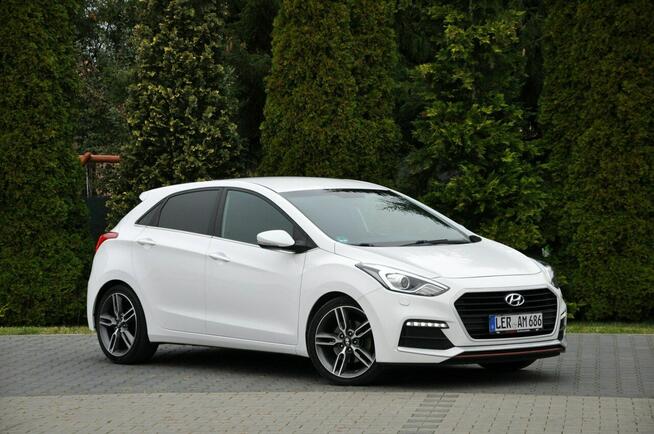 Hyundai i30 1.6Turbo(186KM)*Xenon*Led*Navi*Kamera*Skóry*Grzana Kierow.*Alu18"ASO