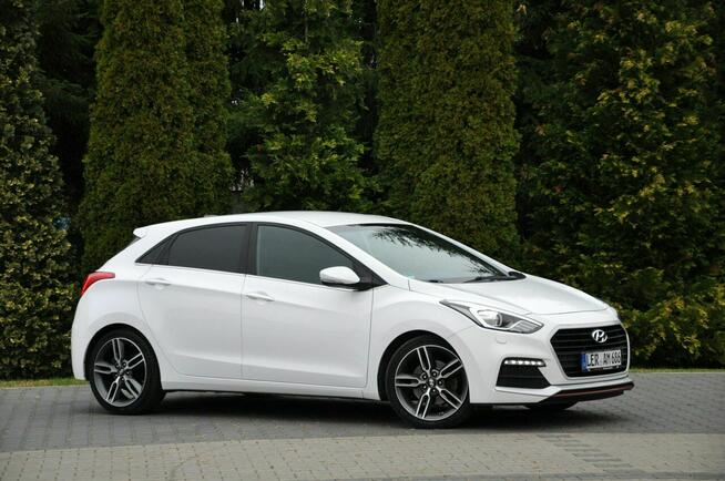 Hyundai i30 1.6Turbo(186KM)*Xenon*Led*Navi*Kamera*Skóry*Grzana Kierow.*Alu18"ASO