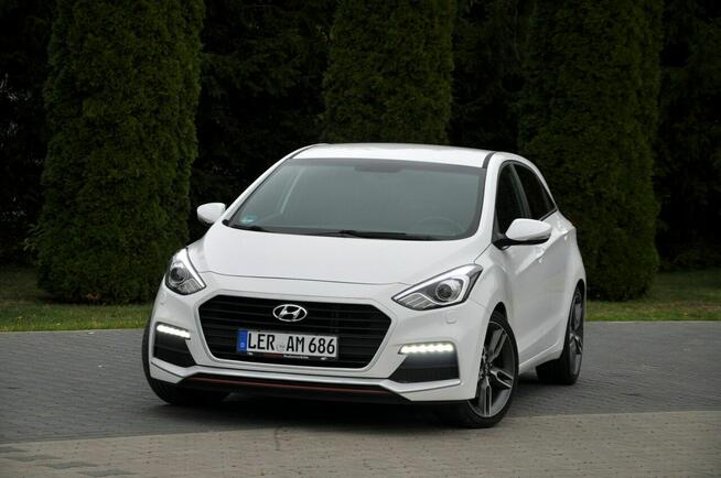 Hyundai i30 1.6Turbo(186KM)*Xenon*Led*Navi*Kamera*Skóry*Grzana Kierow.*Alu18"ASO