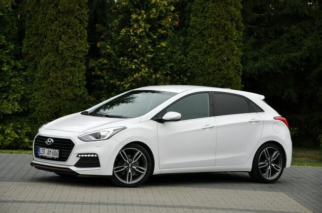 Hyundai i30 1.6Turbo(186KM)*Xenon*Led*Navi*Kamera*Skóry*Grzana Kierow.*Alu18"ASO