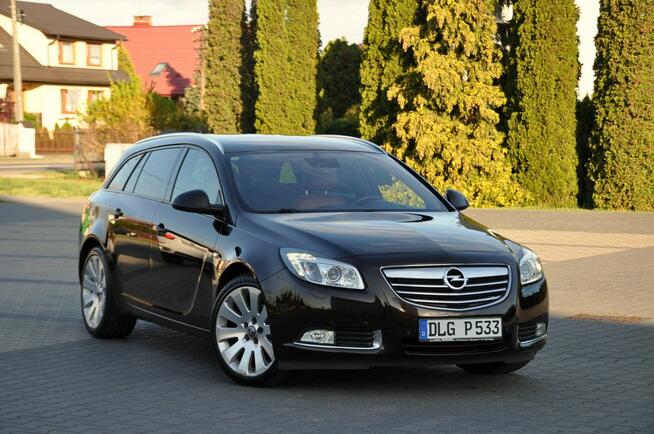 Opel Insignia 2.0CDTI(160KM)*Bi-Xenon*Led*Navi*El.Klapa*Rude Skóry*Chrom*Alu19"ASO