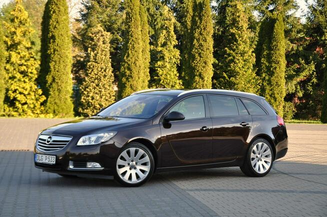Opel Insignia 2.0CDTI(160KM)*Bi-Xenon*Led*Navi*El.Klapa*Rude Skóry*Chrom*Alu19"ASO