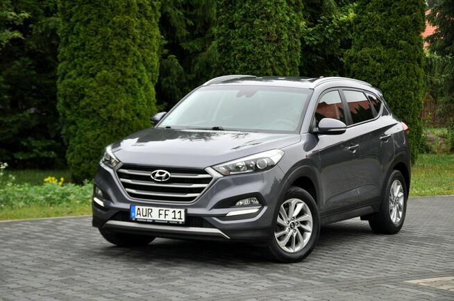 Hyundai Tucson 2.0CRDi(136KM)*4WD*Led*Navi*Kamera*Grzana Kierowni*Welur*Reling*Alu17"