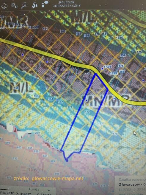 Nietypowa działka w Ignacówce Bobr. gm. Głowaczów.