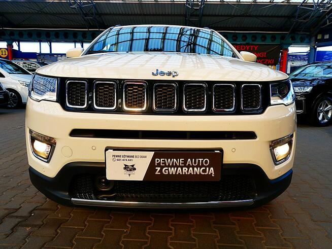 Jeep Compass ACC+El.Klapa 3Lata GWARANCJA I-wł Kraj Bezwypad 4x4 170KM LIMITED F23%