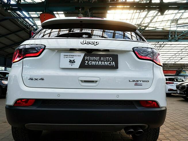 Jeep Compass ACC+El.Klapa 3Lata GWARANCJA I-wł Kraj Bezwypad 4x4 170KM LIMITED F23%