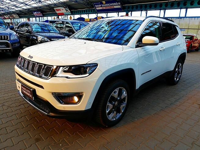 Jeep Compass ACC+El.Klapa 3Lata GWARANCJA I-wł Kraj Bezwypad 4x4 170KM LIMITED F23%