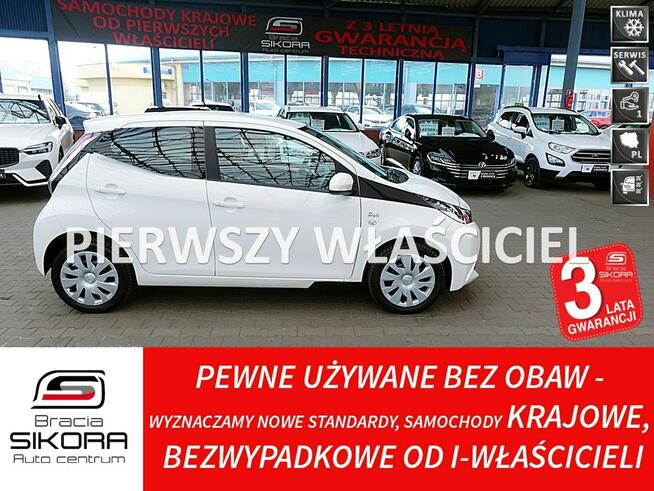 Toyota Aygo TYLKO 48 TYŚ KM 5-Drzwi LED+Tempomat GWARANCJA 1WŁ Kraj Bezwypadkowy