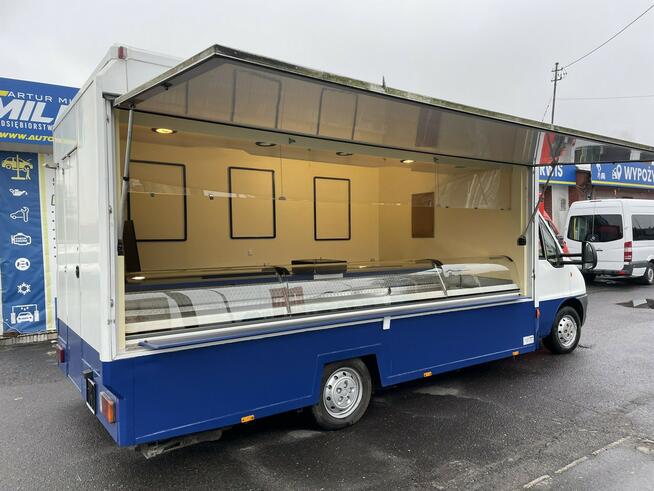 Fiat Ducato Autosklep wędlin Klima Gastronomiczny Food Truck Foodtruck sklep 2007