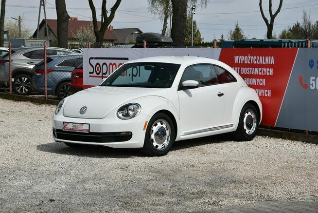 Volkswagen New Beetle 1.8TSi 180KM DSG 2015r. Skóra NAVi doinwestowany Super STAN