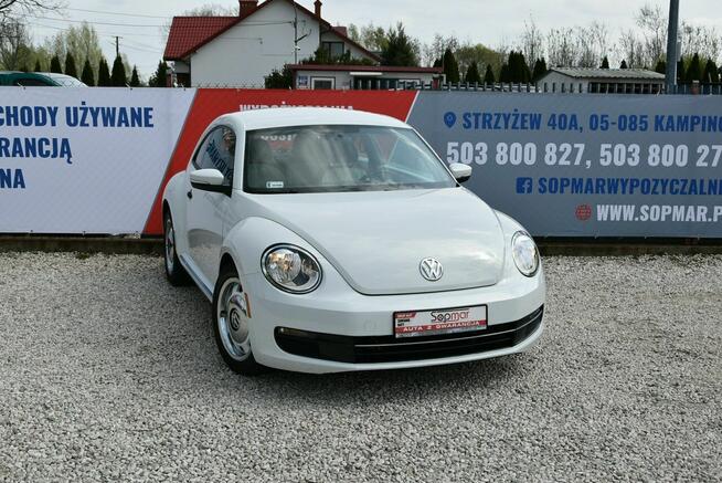 Volkswagen New Beetle 1.8TSi 180KM DSG 2015r. Skóra NAVi doinwestowany Super STAN
