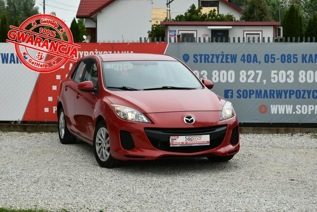 Mazda 3 1.6 BENZYNA 105KM 2012r. Klima TEMPOMAT Isofix Alufelgi Poleccam
