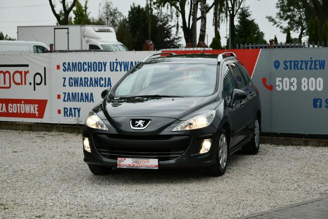 Peugeot 308 SW SW 1.6HDi 90KM 2010r. Klima Czujniki parkowania isofix