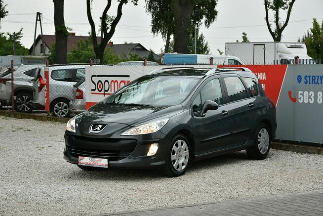 Peugeot 308 SW SW 1.6HDi 90KM 2010r. Klima Czujniki parkowania isofix