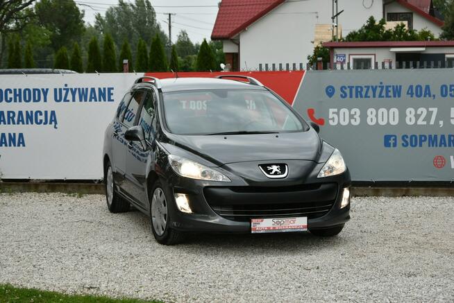 Peugeot 308 SW SW 1.6HDi 90KM 2010r. Klima Czujniki parkowania isofix