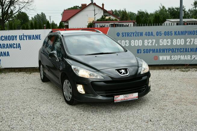 Peugeot 308 SW SW 1.6HDi 90KM 2010r. Klima Czujniki parkowania isofix