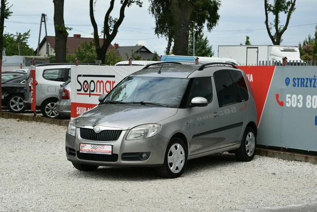 Škoda Roomster 1.4TDi 80KM 2008r. Klima TEMPOMAT isofix POLECAM