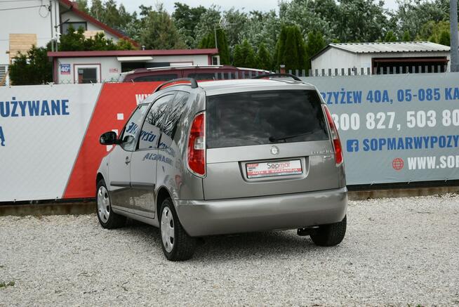 Škoda Roomster 1.4TDi 80KM 2008r. Klima TEMPOMAT isofix POLECAM