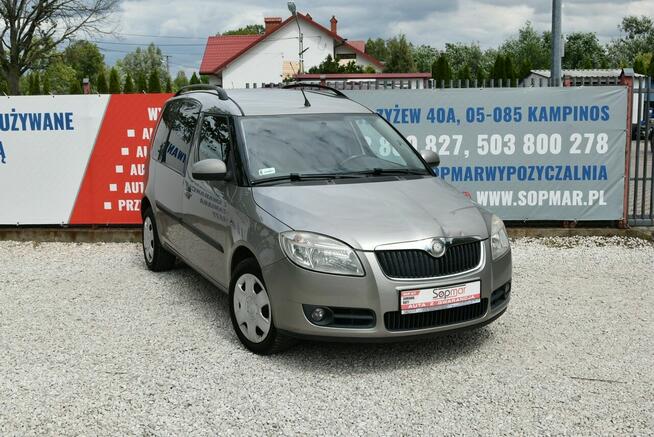 Škoda Roomster 1.4TDi 80KM 2008r. Klima TEMPOMAT isofix POLECAM