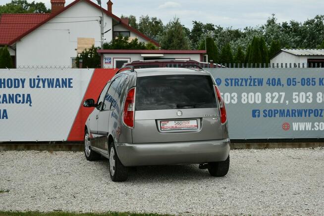 Škoda Roomster 1.4TDi 80KM 2008r. Klima TEMPOMAT isofix POLECAM