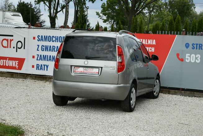 Škoda Roomster 1.4TDi 80KM 2008r. Klima TEMPOMAT isofix POLECAM