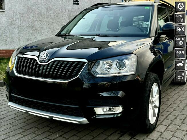 Skoda Yeti 2017r, 2.0 tdi, Automat, 4x4, Kamera, Led, Bi-xenon, Hak