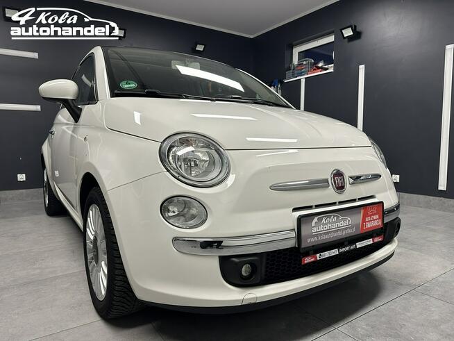 Fiat 500 1.2 Benz Panorama Klima Alufelgi Rej PL GWARANCJA