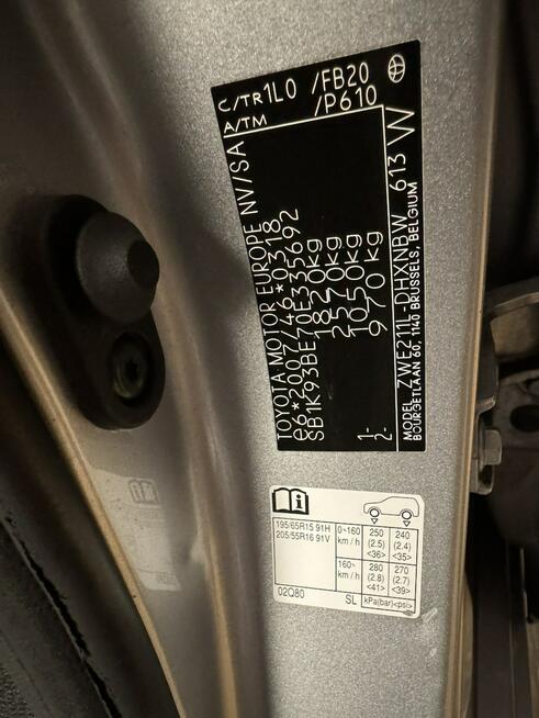 Toyota Corolla 1.8ElHybrid 90kw122ps Active,IIkmpl kół,serwis ASO,F-ra Vat 23% brutto