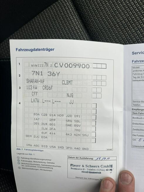 Volkswagen Sharan 2.0TDi DSG Automat Klima NAVI Hak Alufelgi Serwis!