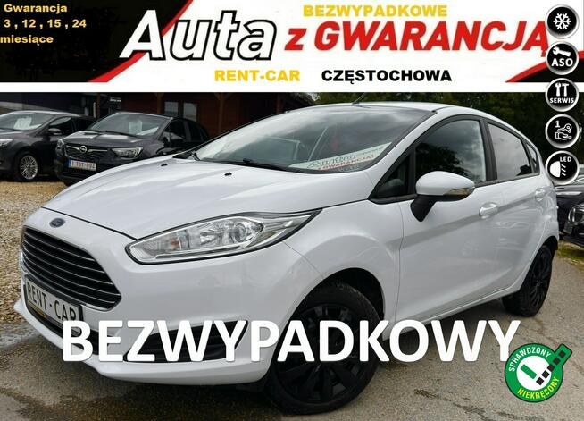 Ford Fiesta 1.5TDCi*75PS*OPŁACONY Bezwypadkowy Klimatyzacja Serwis VIP GWARANCJA24
