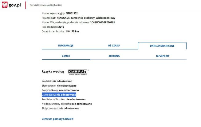Jeep Renegade Salon Polska Zarejestrowany Ubezpieczony