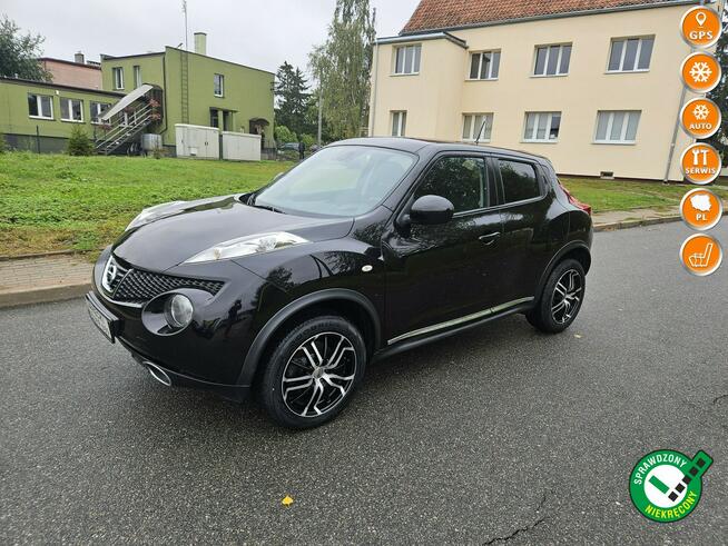 Nissan Juke Opłacony Zdrowy  Zadbany Serwisowany Klimatronik Alu Navi Kamera