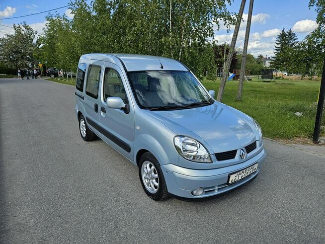 Renault Kangoo Opłacony Zdrowy Zadbany Serwisowany z Klimą i Alusami 1Wł Po Serwisie