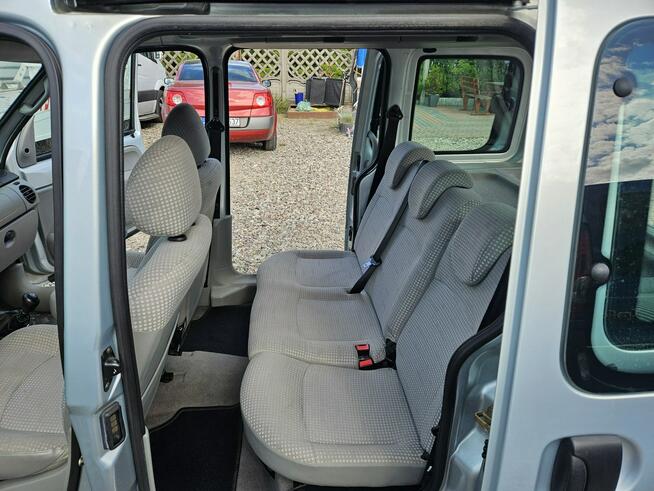 Renault Kangoo Opłacony Zdrowy Zadbany Serwisowany z Klimą i Alusami 1Wł Po Serwisie