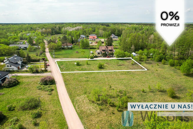 Działka budowlana Dąbrowa gm. Łomianki, Zachodnia