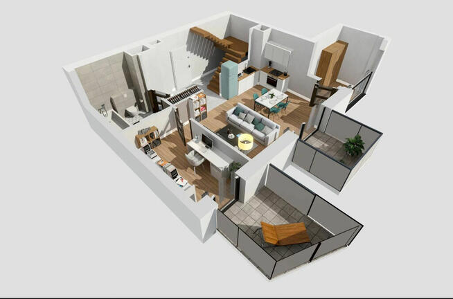 Okazja Dąbrowa Gòrnicza Reden 4 Pakoje taras