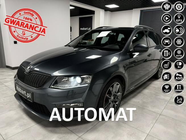 Škoda Octavia RS 2.0 TDI 184KM*CANTON HiFi*AppleCar*LED*Bi-Xenon*Duża Navi*Niemiec