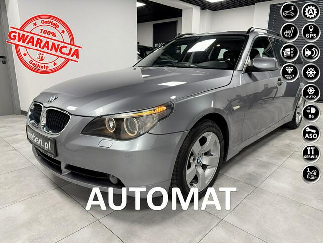 BMW 525 2.5i 192KM * Dach panoramiczny * Bi-Xenon * Automat * Pneumatyka