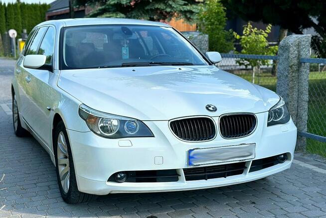 BMW e61 520d 163KM M47 Kombi Biała Alpinweiss Bardzo Ładna Opłacona
