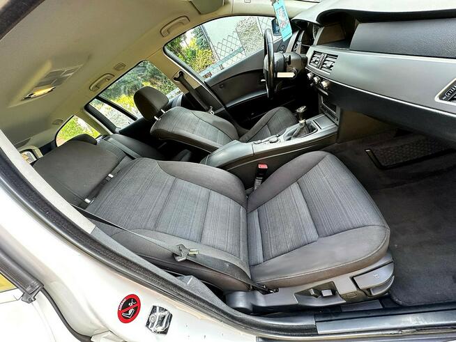 BMW e61 520d 163KM M47 Kombi Biała Alpinweiss Bardzo Ładna Opłacona