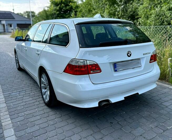 BMW e61 520d 163KM M47 Kombi Biała Alpinweiss Bardzo Ładna Opłacona