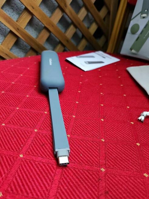 Stacja dokująca USB-C Hub USB3.2 RJ45 HDMI koncentrator