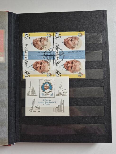 Zestaw klaserow ze znaczkami