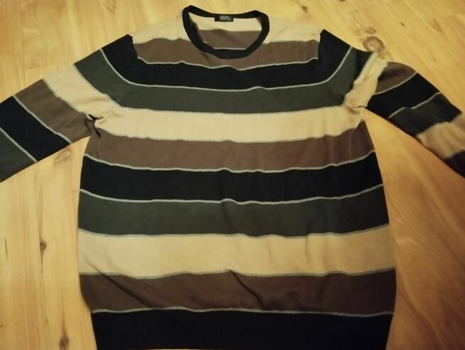 Sweter w pasy Meski