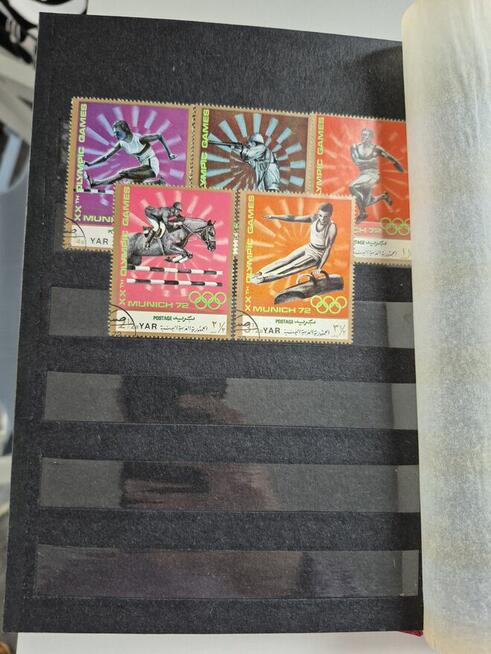 Zestaw klaserow ze znaczkami