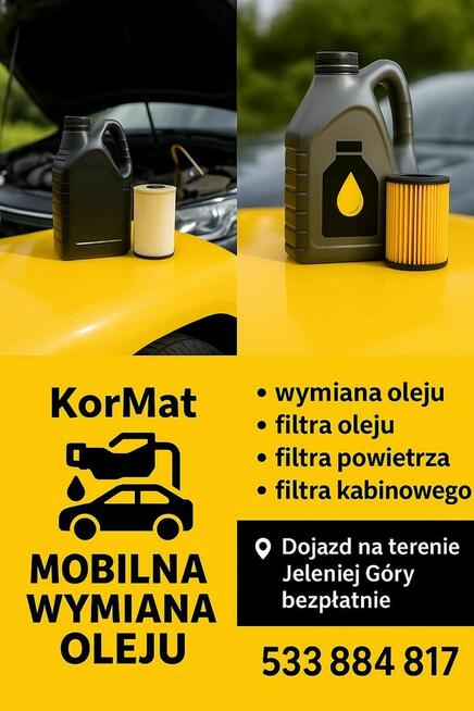 Mobilna Wymiana Oleju Kor-Mat Mechanika Pojazdowa