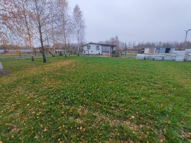 Wynajmę działkę 1200m2 Duczki 30 km od Warsz. z prądem.