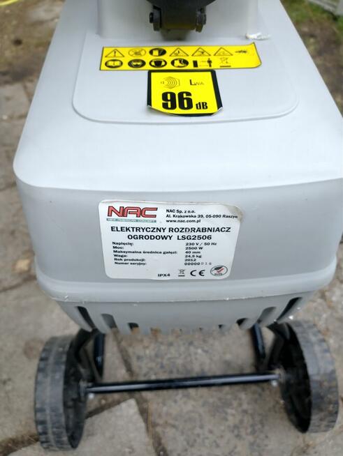 Rozdrabniacz do gałęzi NAC