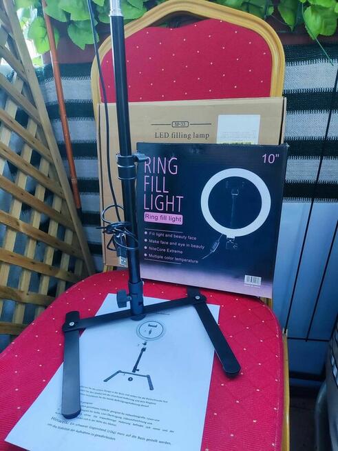 Lampa Pierścieniowa LED Lampka kosmetyczna makijażu paznokci